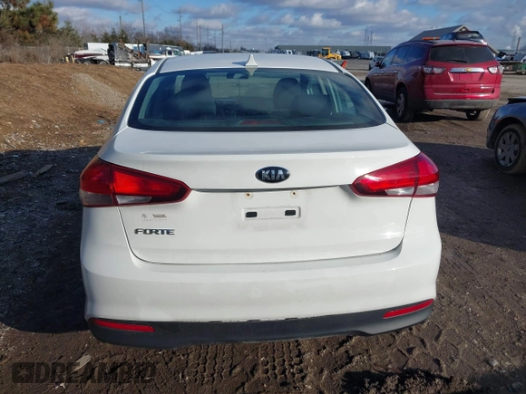 2017 Kia Forte LX with VIN 3KPFK4A77HE057175, listed as a IAAI auction lot 41232874 with 53,479 mi miles. Bid and sale history available at carsss.com. Image 16.