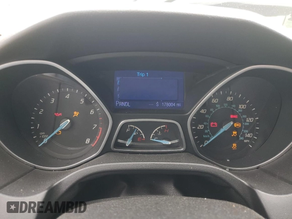 2013 Ford Focus SE with VIN 1FADP3F20DL135626, listed as a Copart auction lot 57207675 with 178,004 mi miles and Salvage title. Bid and sale history available at DreamBid. Image 9.