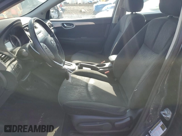 2015 Nissan Sentra SV with VIN 3N1AB7AP6FY357204, listed as a Copart auction lot 54585265 with 83,703 mi miles and Salvage Title. Bid and sale history available at DreamBid. Image 7.