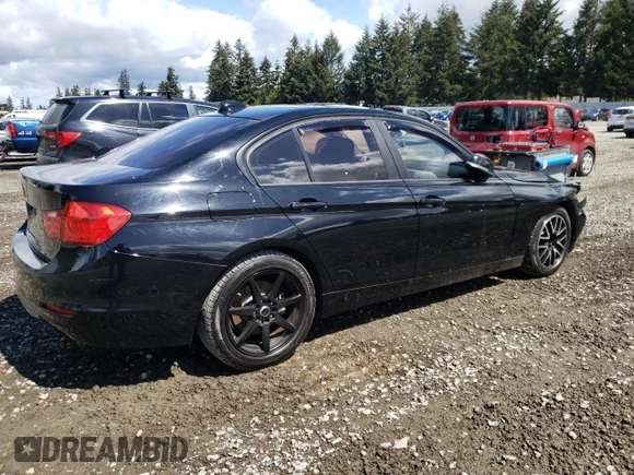 2013 BMW 3 Series 328i with VIN WBA3C1C59DF440610, listed as a Copart auction lot 55068545 with 136,702 mi miles and Salvage Title. Bid and sale history available at carsss.com. Image 3.