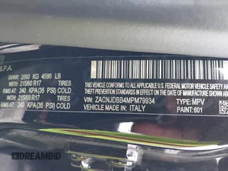 2021 Jeep Renegade 80th Anniversary z VIN ZACNJDBB4MPM79934, wystawiony jako IAAI lot #41654783 z przebiegiem 65 939 mil mil oraz . Historia ofert i sprzedaży dostępna na DreamBid. Obrazek 9.