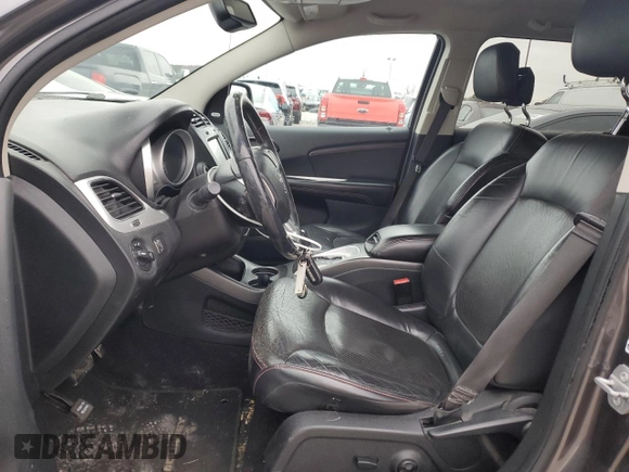 2015 Dodge Journey R/T z VIN 3C4PDCEG5FT588712, wystawiony jako Copart lot #80844114 z przebiegiem 121 945 mil mil oraz Szkoda całkowita • Salvage title. Historia ofert i sprzedaży dostępna na DreamBid. Obrazek 7.