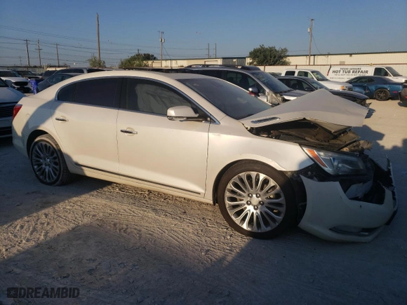 2014 Buick LaCrosse Premium II with VIN 1G4GF5G33EF173327, listed as a Copart auction lot 71795114 with 0 mi miles and Salvage Title. Bid and sale history available at carsss.com. Image 4.