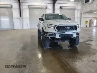 2021 Ford Ranger XL with VIN 1FTER4FH2MLD97098, listed as a Copart auction lot 56696975 with 21,565 mi miles and Salvage title. Bid and sale history available at DreamBid. Image 13.