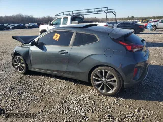 2019 Hyundai Veloster 2.0 Premium with VIN KMHTG6AF6KU012126, listed as a Copart auction lot 46351105 with 0 mi miles and Salvage Title. Bid and sale history available at carsss.com. Image 2.