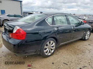 2007 Infiniti M Sport z VIN JNKAY01E07M300436, wystawiony jako Copart lot #55574655 z przebiegiem 128 599 mil mil oraz Szkoda całkowita • Salvage title. Historia ofert i sprzedaży dostępna na DreamBid. Obrazek 3.