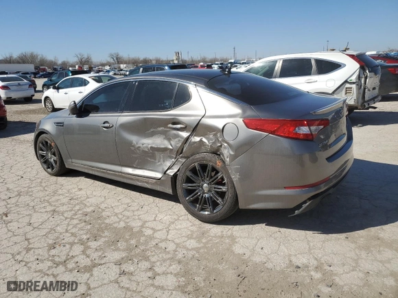 2013 Kia Optima SX w/Limited Pkg with VIN 5XXGR4A6XDG211323, listed as a Copart auction lot 49336745 with 130,095 mi miles and Salvage Title. Bid and sale history available at carsss.com. Image 2.