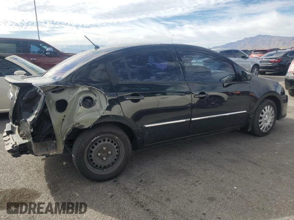 2011 Nissan Sentra 2.0 with VIN 3N1AB6APXBL608534, listed as a Copart auction lot 45417635 with 107,665 mi miles and Salvage Title. Bid and sale history available at DreamBid. Image 3.