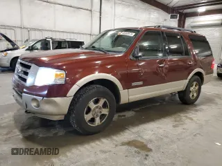 2008 Ford Expedition Eddie Bauer with VIN 1FMFU18548LA39054, listed as a Copart auction lot 60969575 with 182,223 mi miles and Salvage title. Bid and sale history available at DreamBid. Image 1.