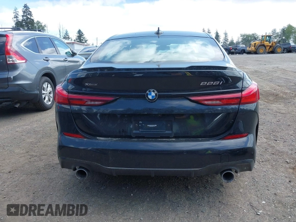2020 BMW 2 Series 228i xDrive with VIN WBA73AK00L7F77132, listed as a IAAI auction lot 42129698 with 27,989 mi miles and . Bid and sale history available at DreamBid. Image 17.
