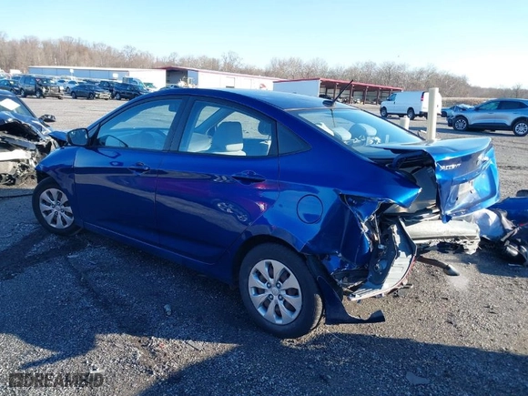 2015 Hyundai Accent GLS with VIN KMHCT4AE6FU916149, listed as a IAAI auction lot 41082268 with 153,219 mi miles. Bid and sale history available at carsss.com. Image 3.