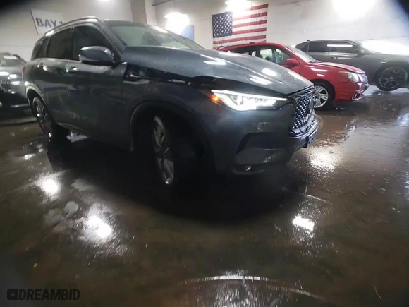 2022 Infiniti QX50 LUXE with VIN 3PCAJ5BB1NF113221, listed as a Copart auction lot 83482814 with 29,274 mi miles and Salvage Title. Bid and sale history available at carsss.com. Image 14.
