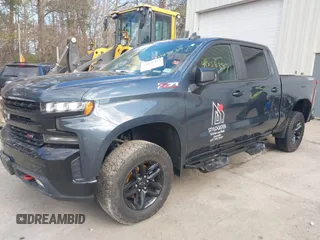2019 Chevrolet Silverado 1500 LT Trail Boss with VIN 1GCPYFEDXKZ400023, listed as a IAAI auction lot 41858397 with 140,357 mi miles and . Bid and sale history available at DreamBid. Image 2.
