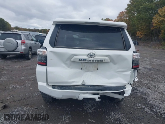 2024 Toyota 4Runner SR5 Premium with VIN JTENU5JR5R6218655, listed as a IAAI auction lot 40615924 with 9,497 mi miles and . Bid and sale history available at DreamBid. Image 16.
