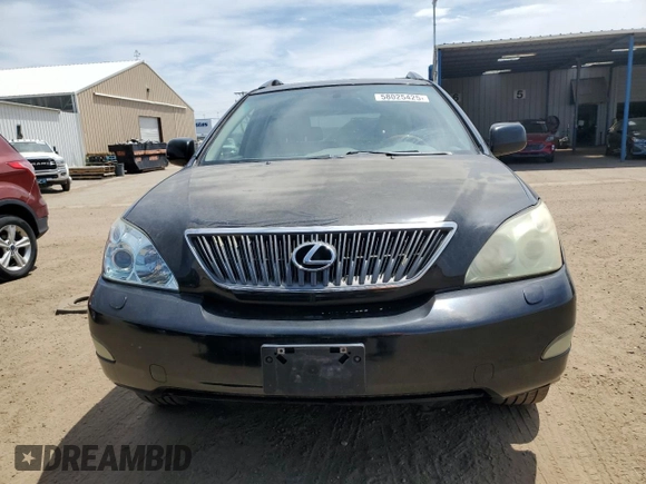 2005 Lexus RX 330 z VIN JTJHA31U750080713, wystawiony jako Copart lot #58025425 z przebiegiem 225 126 mil mil oraz Szkoda całkowita • Salvage title. Historia ofert i sprzedaży dostępna na DreamBid. Obrazek 5.
