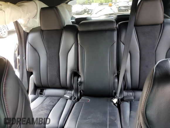 2024 Acura MDX w/A-Spec Package with VIN 5J8YE1H08RL001232, listed as a Copart auction lot 60906385 with 61,898 mi miles and Salvage title. Bid and sale history available at DreamBid. Image 10.