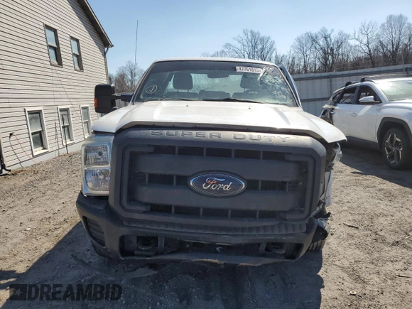 2012 Ford Super Duty F-250 SRW XL with VIN 1FT7X2A63CEB54671, listed as a Copart auction lot 47761815 with 0 mi miles and Salvage Title. Bid and sale history available at carsss.com. Image 5.