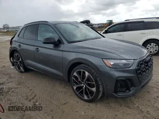 2022 Audi SQ5 Premium Plus with VIN WA1B4AFY1N2026919, listed as a Copart auction lot 73331814 with 37,014 mi miles and Non Repairable. Bid and sale history available at DreamBid. Image 4.