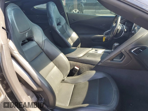 2019 Chevrolet Corvette Z06 2LZ with VIN 1G1YS2D65K5602382, listed as a Copart auction lot 77481004 with 52,784 mi miles and Salvage Title. Bid and sale history available at carsss.com. Image 10.