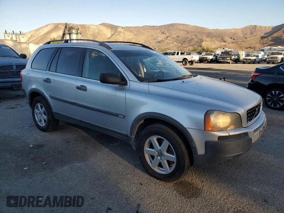 2005 Volvo XC90 with VIN YV1CY592X51198587, listed as a Copart auction lot 87095654 with 193,784 mi miles and Salvage Title. Bid and sale history available at carsss.com. Image 4.