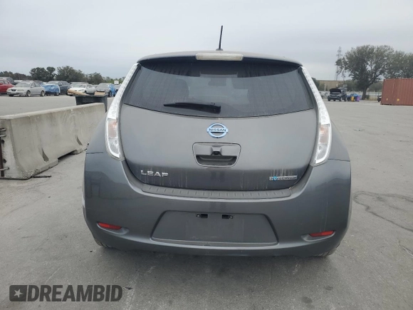 2017 Nissan LEAF SL with VIN 1N4BZ0CP2HC300680, listed as a Copart auction lot 83835754 with 206,106 mi miles and Clean Title. Bid and sale history available at carsss.com. Image 6.