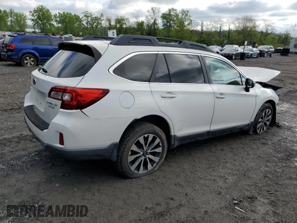 2015 Subaru Outback Limited with VIN 4S4BSALC2F3252284, listed as a Copart auction lot 55991145 with Not Provided miles and Salvage Title. Bid and sale history available at DreamBid. Image 3.