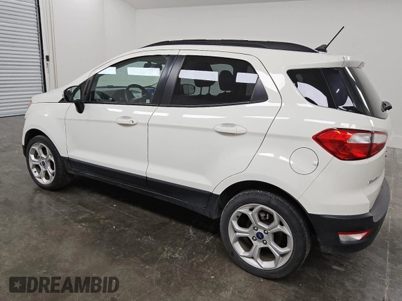 2021 Ford EcoSport SE with VIN MAJ3S2GE6MC444725, listed as a Copart auction lot 49692855 with 51,247 mi miles and Clean Title. Bid and sale history available at carsss.com. Image 2.