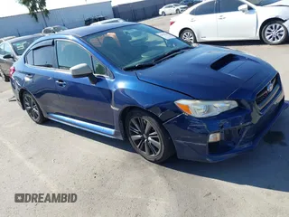 2015 Subaru WRX with VIN JF1VA1A64F9812603, listed as a IAAI auction lot 42012048 with 131,899 mi miles. Bid and sale history available at carsss.com. Image 1.