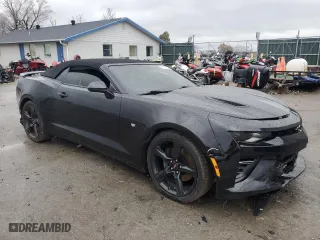 2017 Chevrolet Camaro 2SS with VIN 1G1FH3D75H0106850, listed as a Copart auction lot 85535654 with 0 mi miles and Salvage Title. Bid and sale history available at carsss.com. Image 4.