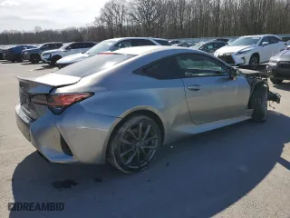2021 Lexus RC with VIN JTHGA5BC1M5011158, listed as a Copart auction lot 45142884 with 5,877 mi miles. Bid and sale history available at carsss.com. Image 3.