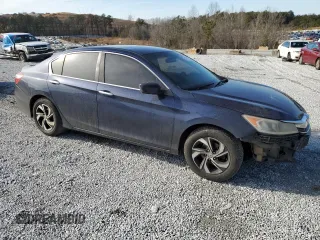 2017 Honda Accord Sedan LX with VIN 1HGCR2F35HA149818, listed as a Copart auction lot 42377075 with 193,417 mi miles and Salvage Title. Bid and sale history available at carsss.com. Image 4.