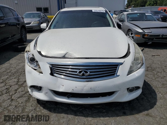 2013 Infiniti G37 Journey with VIN JN1CV6AP1DM726271, listed as a Copart auction lot 55510275 with 90,145 mi miles and Salvage title. Bid and sale history available at DreamBid. Image 5.