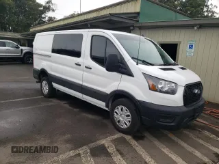 2023 Ford Transit with VIN 1FTBR1YG8PKC07806, listed as a Copart auction lot 77715934 with 6,430 mi miles and Clean title. Bid and sale history available at DreamBid. Image 4.