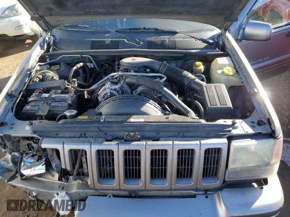 1997 Jeep Grand Cherokee Limited with VIN 1J4GZ78Y4VC568288, listed as a Copart auction lot 88265025 with 185,015 mi miles and Salvage Title. Bid and sale history available at carsss.com. Image 12.
