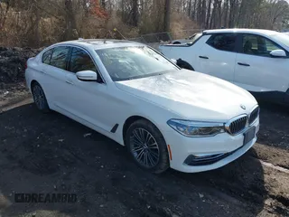 2017 BMW 5 Series 530i xDrive with VIN WBAJA7C36HG906136, listed as a IAAI auction lot 41644019 with 47,144 mi miles and . Bid and sale history available at carsss.com. Image 1.