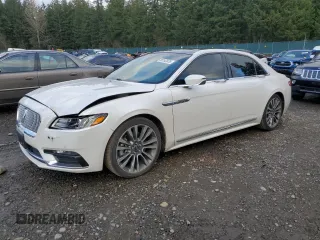 2017 Lincoln Continental Select with VIN 1LN6L9SK8H5611277, listed as a Copart auction lot 88143035 with 29,692 mi miles and Salvage Title. Bid and sale history available at carsss.com. Image 1.
