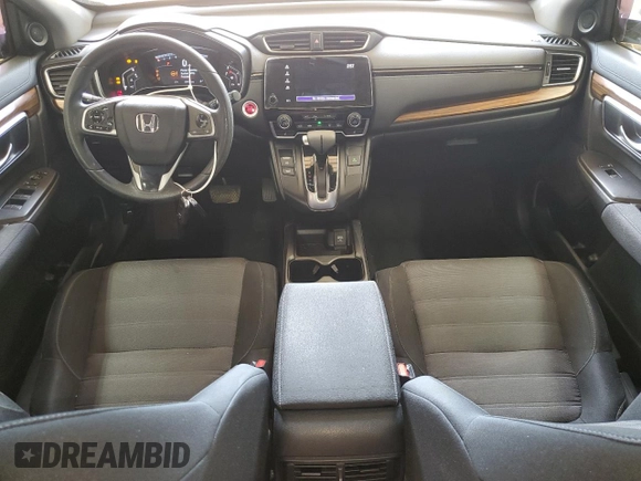 2019 Honda CR-V EX with VIN 5J6RW1H51KA007042, listed as a Copart auction lot 49327535 with 104,418 mi miles and Salvage Title. Bid and sale history available at carsss.com. Image 8.
