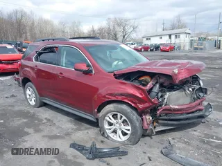 2016 Chevrolet Equinox LT with VIN 2GNFLFEK8G6248164, listed as a IAAI auction lot 41986960 with 66,679 mi miles. Bid and sale history available at carsss.com. Image 1.