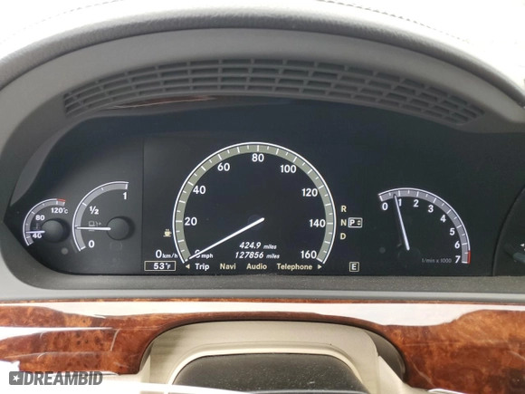 2012 Mercedes-Benz S-Class S 550 with VIN WDDNG7DB7CA466826, listed as a Copart auction lot 88154585 with 127,856 mi miles and Salvage Title. Bid and sale history available at carsss.com. Image 9.