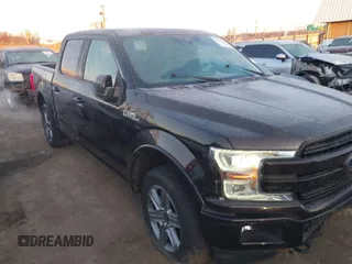 2019 Ford F-150 XL with VIN 1FTEW1EP5KFC44176, listed as a IAAI auction lot 41232424 with 62,586 mi miles. Bid and sale history available at carsss.com. Image 1.
