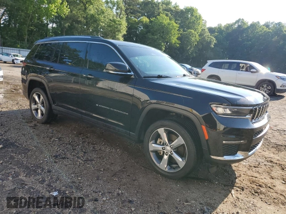 2021 Jeep Grand Cherokee Limited с VIN 1C4RJKBG7M8196326, выставлен на аукционе Copart как лот 56735995 с пробегом 59 663 миль миль и Списание • Salvage title. История ставок и продаж доступна на DreamBid. Изображение 4.