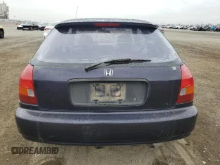 1997 Honda Civic DX with VIN 2HGEJ6342VH107818, listed as a Copart auction lot 78277454 with 176,302 mi miles and Clean Title. Bid and sale history available at DreamBid. Image 6.
