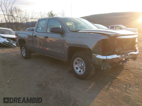 2017 Chevrolet Silverado 1500 Work Truck with VIN 1GCVKNEH6HZ164324, listed as a IAAI auction lot 41222523 with 56,917 mi miles. Bid and sale history available at carsss.com. Image 1.