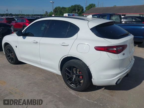 2020 Alfa Romeo Stelvio Sport z VIN ZASPAJAN4L7C75093, wystawiony jako IAAI lot #41900812 z przebiegiem 56 888 mil mil oraz . Historia ofert i sprzedaży dostępna na DreamBid. Obrazek 3.