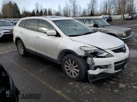 2009 Mazda CX-9 Touring with VIN JM3TB38V190170896, listed as a Copart auction lot 46803355 with 192,920 mi miles and Salvage Title. Bid and sale history available at carsss.com. Image 4.