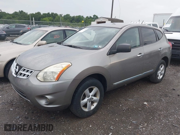 2012 Nissan Rogue S with VIN JN8AS5MV0CW393733, listed as a IAAI auction lot 42622998 with 190,585 mi miles and . Bid and sale history available at DreamBid. Image 2.