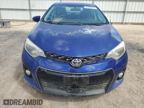 2014 Toyota Corolla L with VIN 5YFBURHE9EP040382, listed as a Copart auction lot 65289415 with 105,778 mi miles and Salvage title. Bid and sale history available at DreamBid. Image 5.