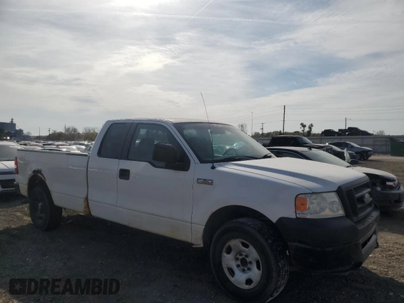 2007 Ford F-150 XLT with VIN 1FTVX14567NA56261, listed as a Copart auction lot 78255594 with 0 mi miles and Clean Title. Bid and sale history available at carsss.com. Image 4.