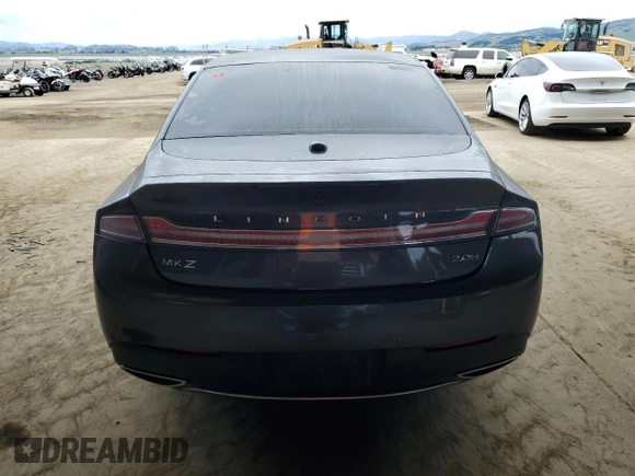 2017 Lincoln MKZ Hybrid Premiere with VIN 3LN6L5KU9HR632100, listed as a Copart auction lot 53521575 with Not provided miles and Non repairable. Bid and sale history available at DreamBid. Image 6.