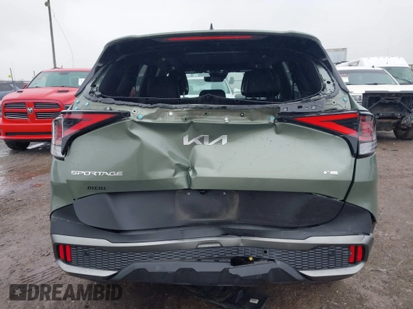 2023 Kia Sportage X-Line with VIN 5XYK6CAF7PG114819, listed as a IAAI auction lot 41960838 with 23,277 mi miles and . Bid and sale history available at DreamBid. Image 16.